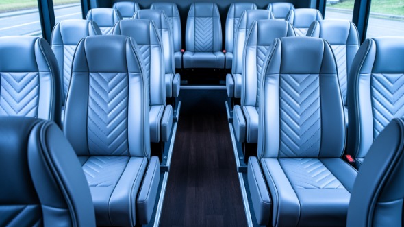 20 passenger minibus interior