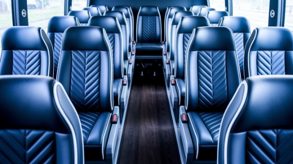 milwaukee 20 passenger minibus inside