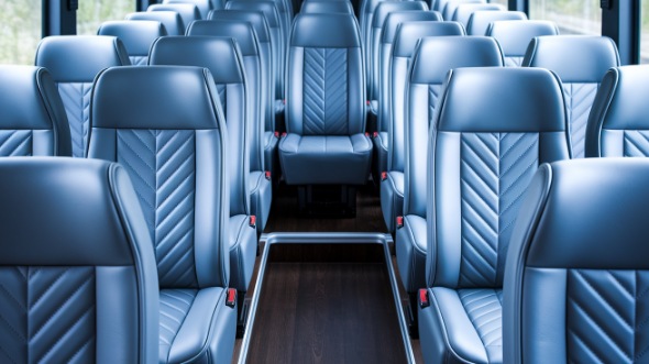 milwaukee 28 passenger minibus inside