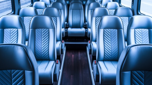 milwaukee 30 passenger minibus inside