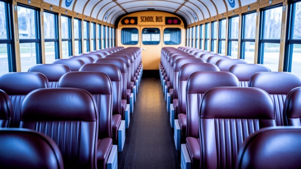 milwaukee school bus rental inside